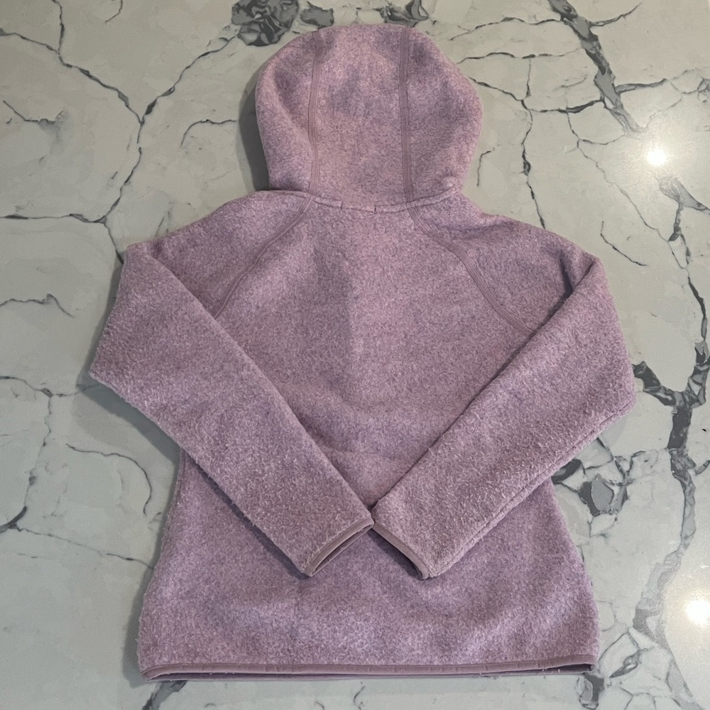 Smartwool Women’s Lavender Fleece half zip hooded Jacket - Picture 2 of 8